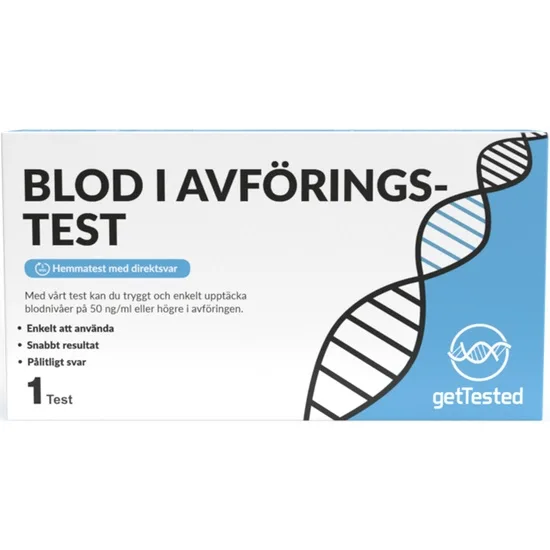Get Tested Blod i Avföring test produktbild