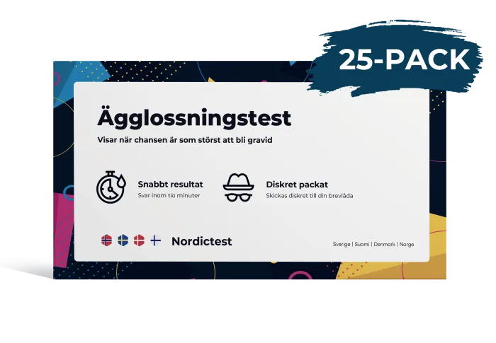 Ägglossningstest 25-pack produktbild