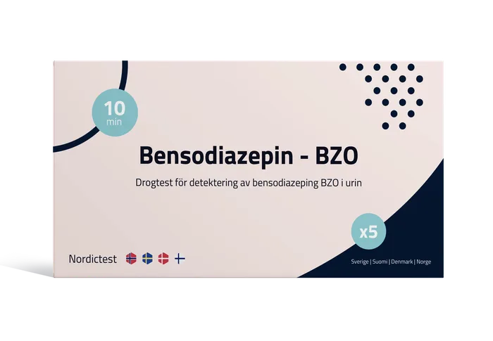 Bensodiazepin - Självtest 5-pack produktbild
