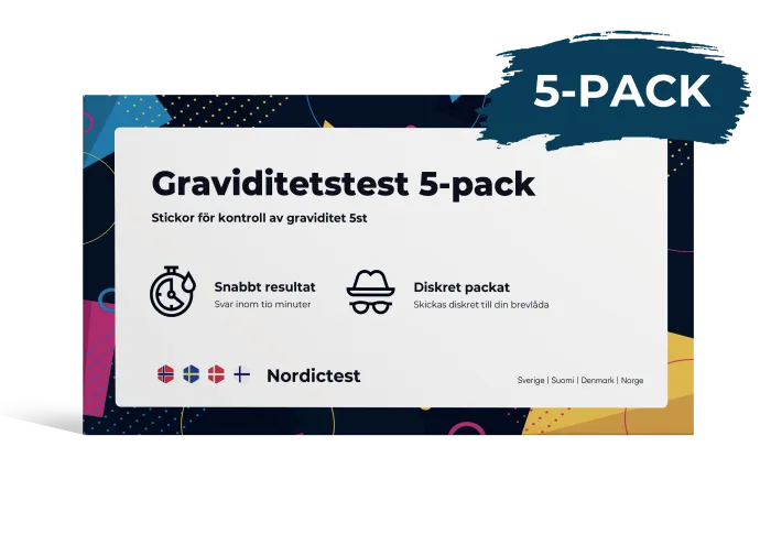 Graviditetstest 5 st produktbild