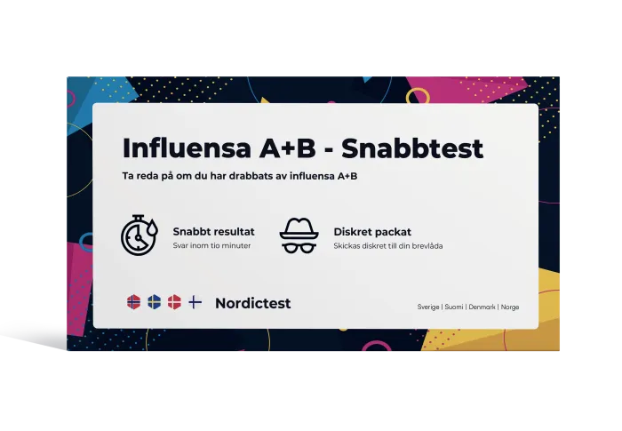 Influensa A+B - Snabbtest produktbild