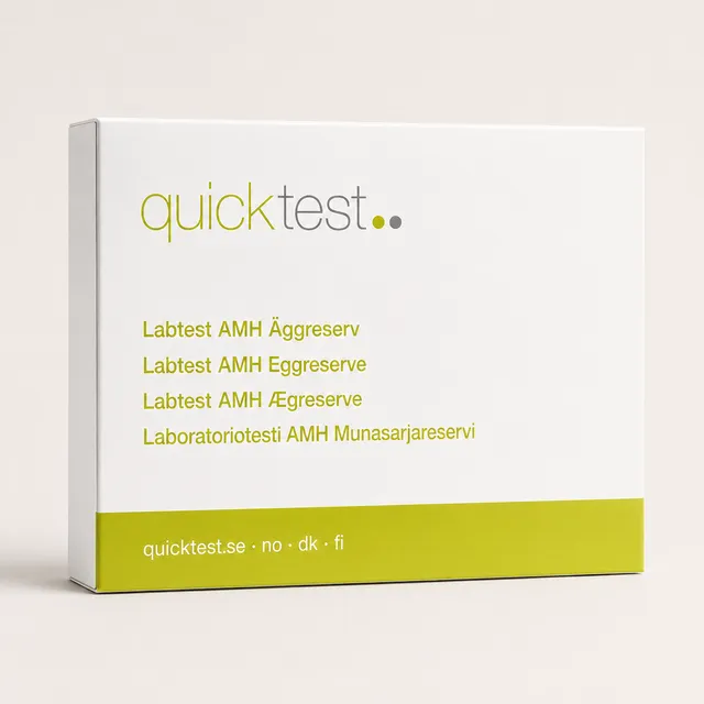 AMH (äggreserv) Labbtest - Provtagning Hemma produktbild