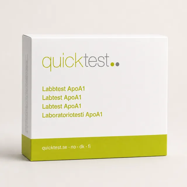 ApoA1 Labbtest - Provtagning Hemma produktbild