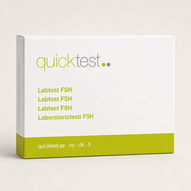 FSH (klimakteriet) Labbtest - Provtagning Hemma produktbild