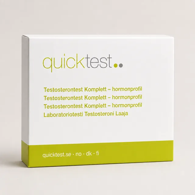 Komplett hormonprofil Man Labbtest - Provtagning Hemma produktbild