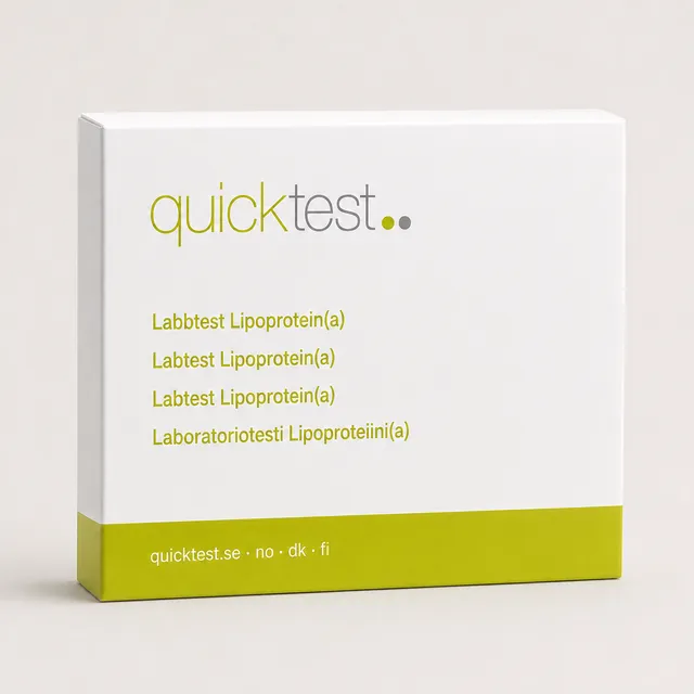 Lipoprotein(a) Lp(a) Labbtest - Provtagning Hemma produktbild