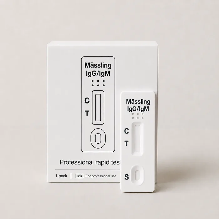 Mässling IgG/IgM Snabbtest 1-pack - Professionellt bruk produktbild