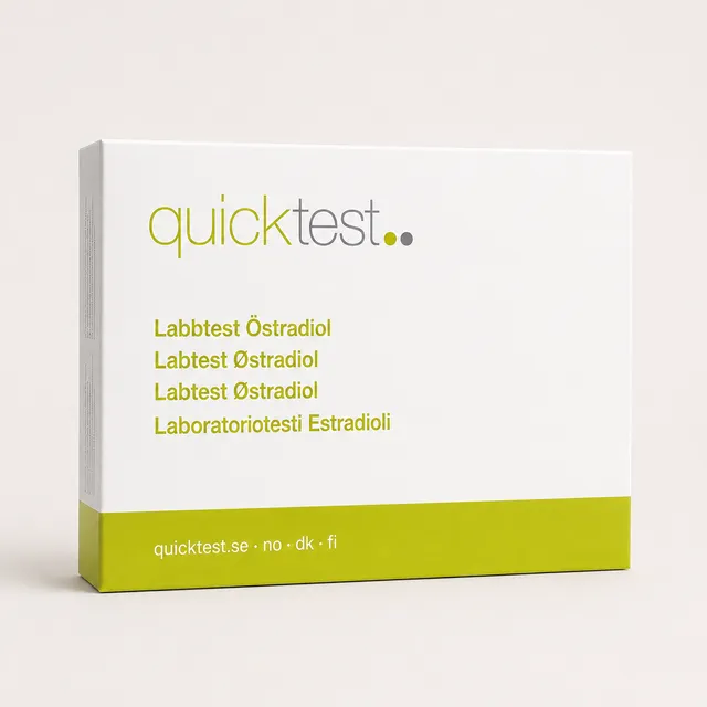 Östradiol (E2) Labbtest - Provtagning Hemma produktbild