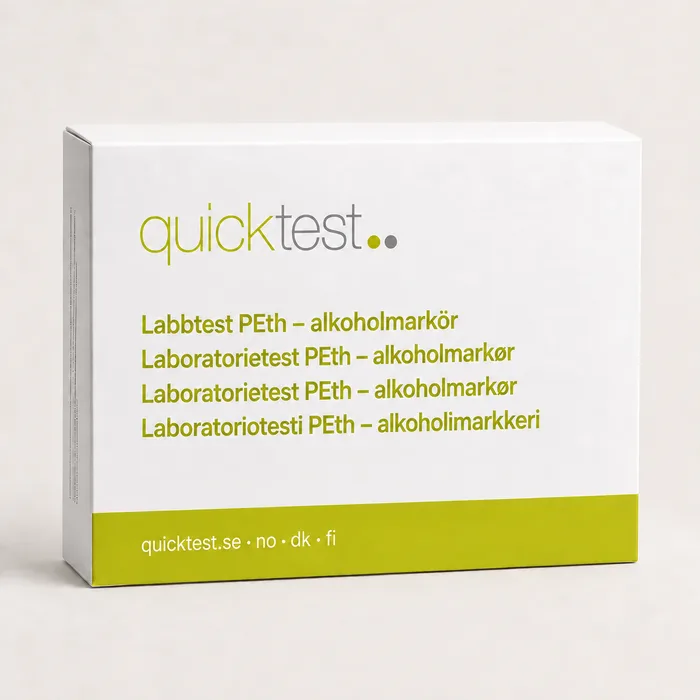 PEth Labbtest - Provtagning Hemma produktbild