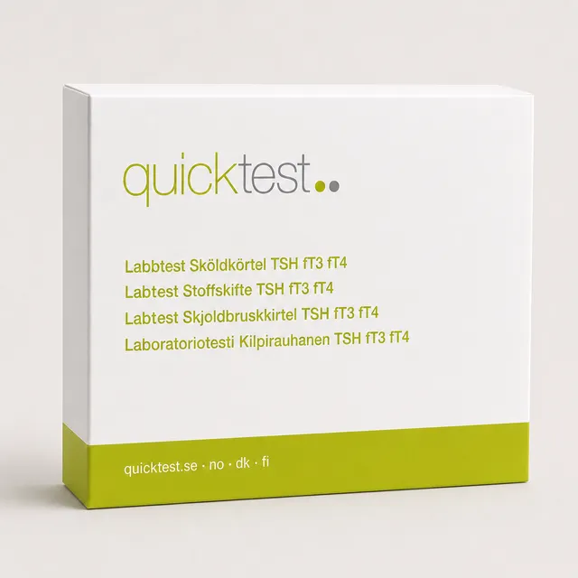 Sköldkörtel Bas Labbtest - Provtagning Hemma produktbild