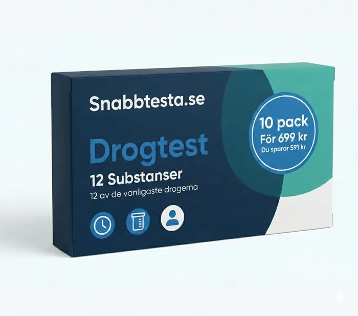 Drogtest 12 - 10 Pack produktbild
